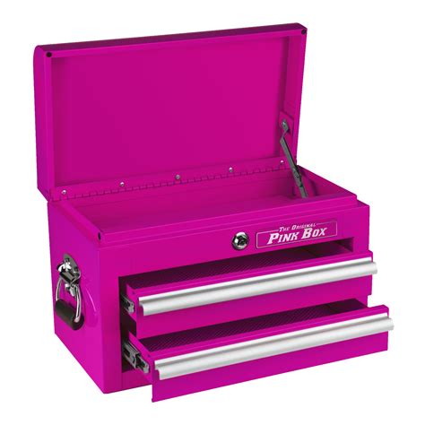 pink metal tool box|the original pink box tools.